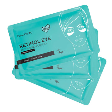 BEAUTYPRO Retinol Under Eye Mask (Pack of 3)